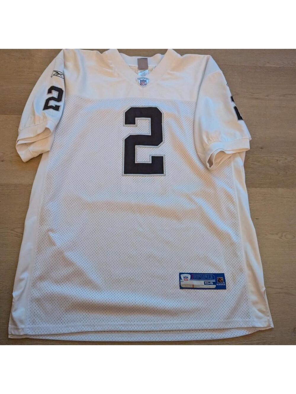 Reebok NFL Equipment White Russell #2 Jersey Size 54
